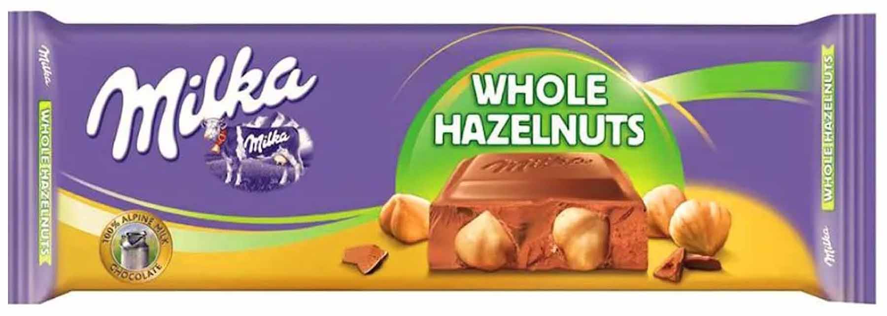 Milka Whole Hazelnut 270g